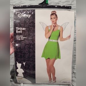 Tinker Bell Large 12-14 Spirit Halloween Costume Disney NWT